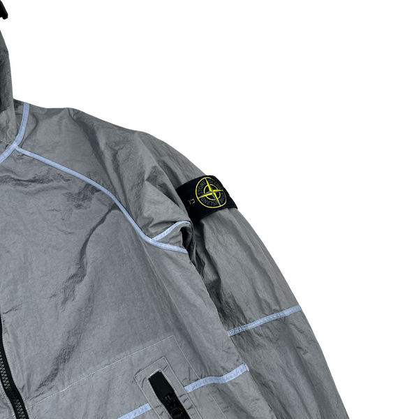 Stone Island 2024 Nylon Metal Watro-TC Regenerated Nylon Econyl Jacket - Small