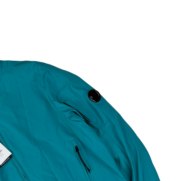 CP Company Light Blue Soft Shell Lens Viewer Jacket - Medium