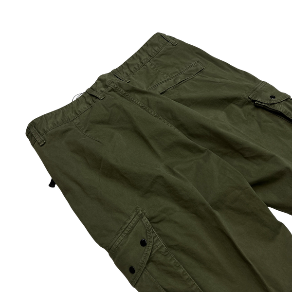Stone Island Khaki RE-T 2021 Cargo Trousers - 32"