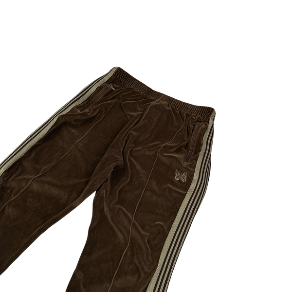 Needles Velour Brown Butterfly Tracksuit - Small
