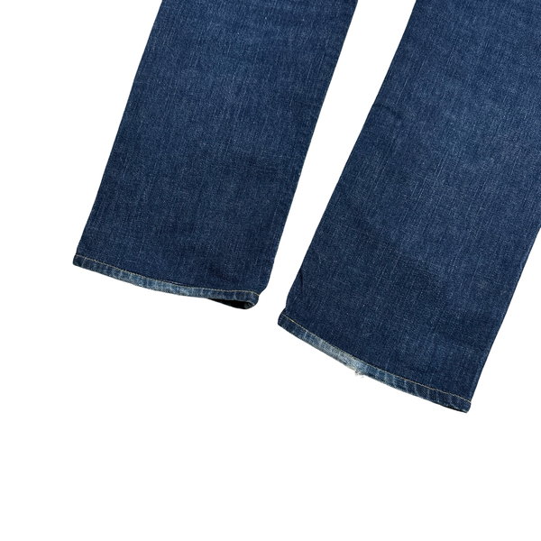 Prada Straight Fit Dark Denim Jeans - Medium