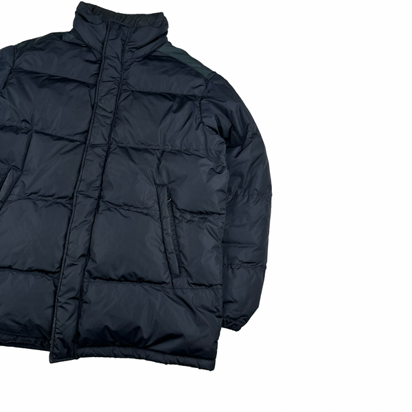 Prada Navy Nylon Padded Puffer Jacket - Large