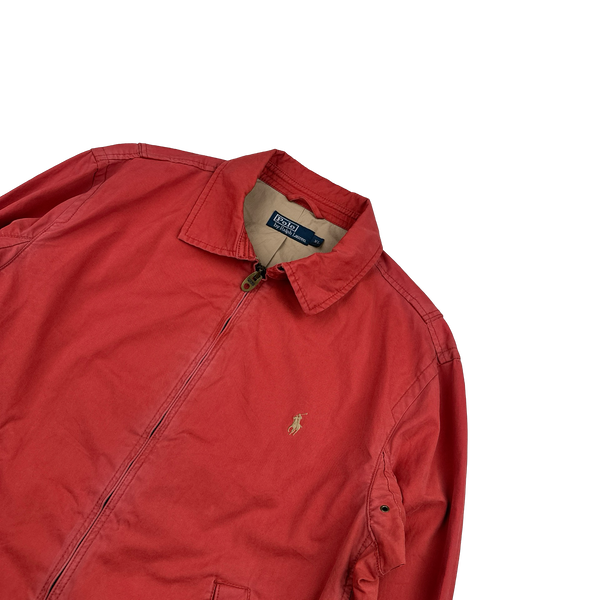Ralph Lauren Red Harrington Lightweight Bomber Jacket - XL