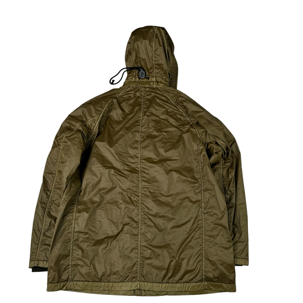 Stone Island 2018 Brown Lamy Flock Multipocket Jacket - XL