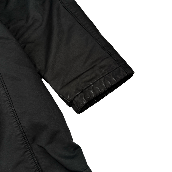 Stone Island 2017 Charcoal Grey David TC Primaloft Lined Long Jacket -3XL