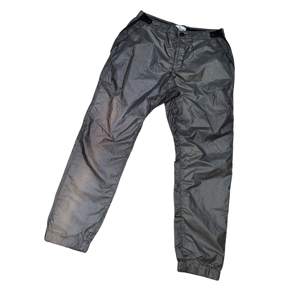 Stone Island Silver Pixel Reflective Trousers - 36"