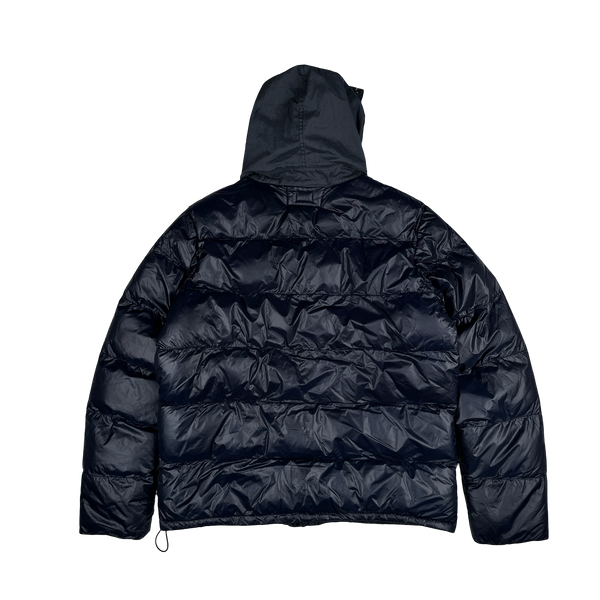CP Company Navy DD Shell Goggle Jacket - XL
