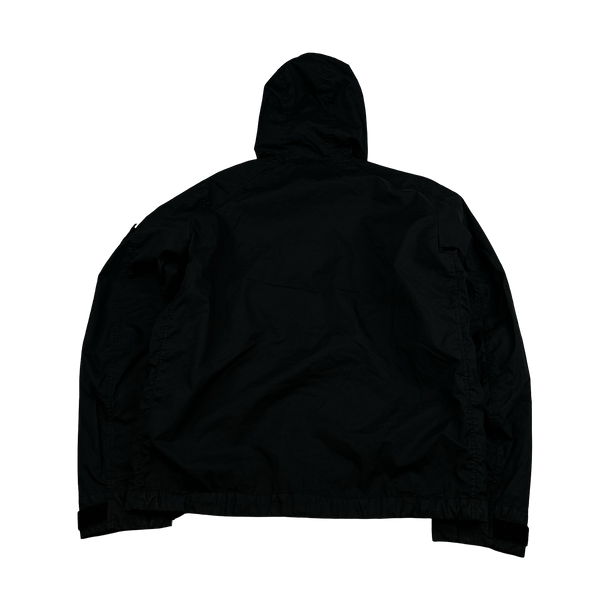 Stone Island 2017 Black Membrana 3L TC Rain Jacket - Large