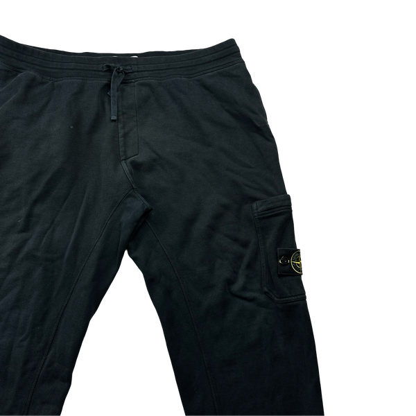 Stone Island 2016 Black Cotton Cargo Joggers - 3XL