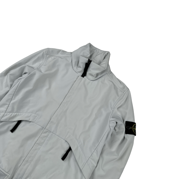 Stone Island Ice Blue Light Soft Shell R Jacket - Small