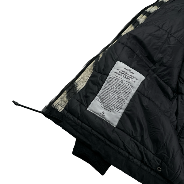 Stone Island 2018 White Tiger Camo 50 Fili Primaloft Jacket  - Medium
