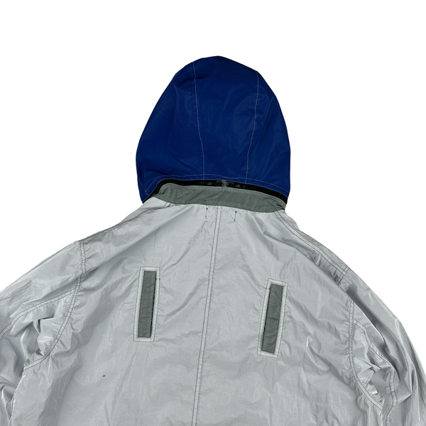 Stone Island Nylon Metal Reflective Marina Jacket - Large
