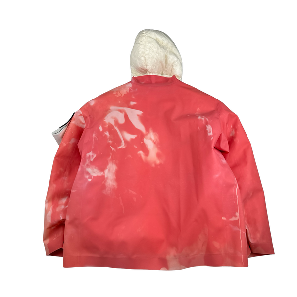 Stone Island 2023 Plaster Special Process Poly Strata Down Lined Ice Jacket- Large
