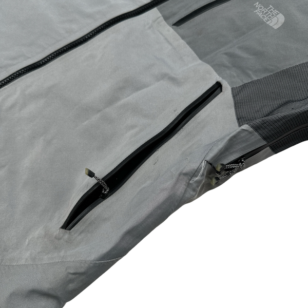 North Face Grey L3 Summit Series Rain Jacket - Small