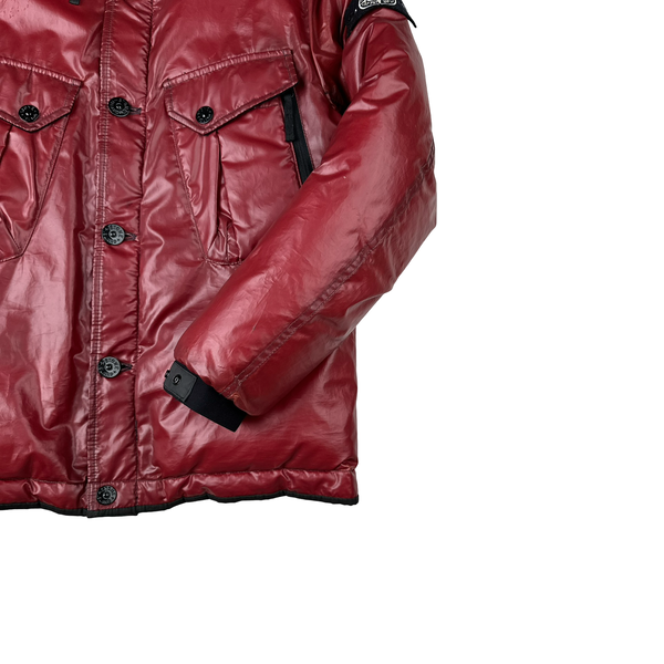 Stone Island AW/2013 Red Down Filled Ice Jacket - Medium