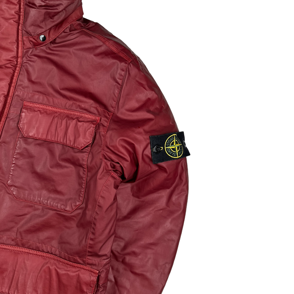 Stone Island 2011 Multipocket Mussola Gommato Jacket - Large