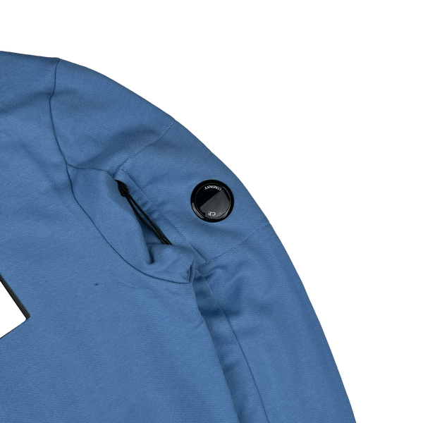CP Company Cobalt Blue Cotton Lens Viewer Crewneck - XXL
