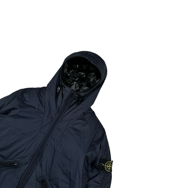 Stone Island 2010 Navy Hyperlight Down Filled Puffer Jacket - Small