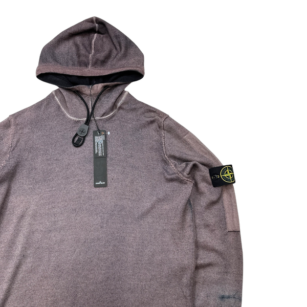 Stone Island 2018 Wool Pullover Hoodie - XL