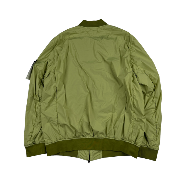Stone Island 2022 Lime Nylon Skin Touch TC Polartec Jacket - XXL