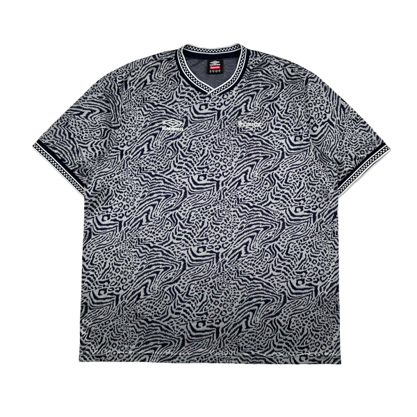Supreme X Umbro Lilac Leopard Swirl Football Shirt - XL