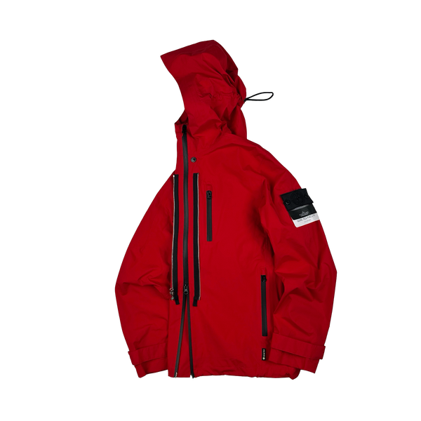 Stone Island 2020 Red Shadow Project Gore Tex Paclite Jacket - Medium