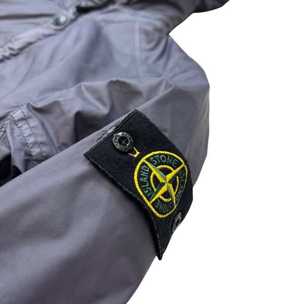Stone Island 2015 Lavender Purple Mussola Gommata Quilted Jacket - Large