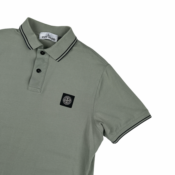 Stone Island 2018 Grey Polo Shirt - Large