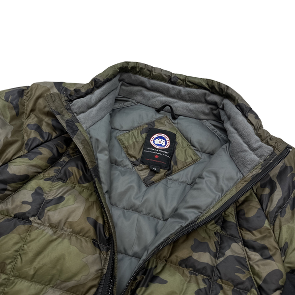 Canada Goose Camo Zipped Down Filled Jacket - Large