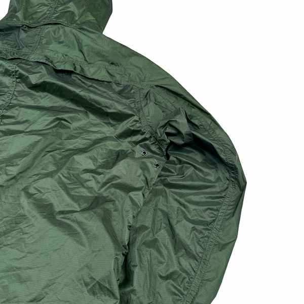 Ma Strum Green Lightweight Hooded Jacket - Large