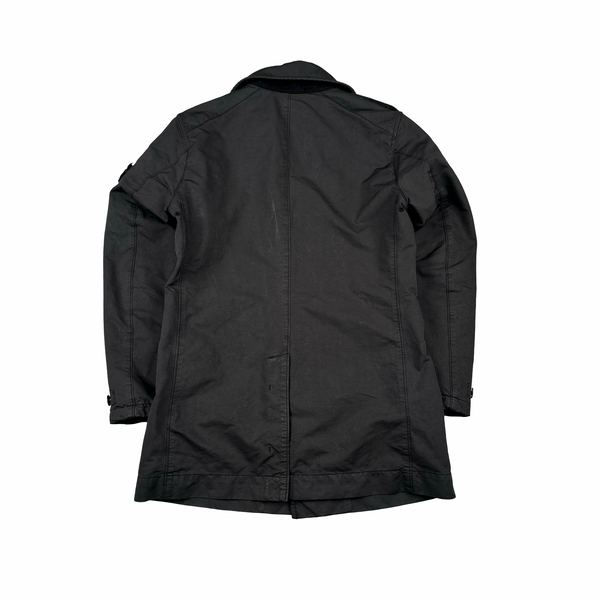 Stone Island 2015 David TC Brown Trench Coat - Small