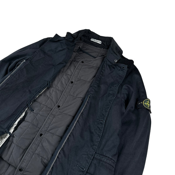 Stone Island 2002 Navy Raso Spaceman Dutch Rope Jacket - Large