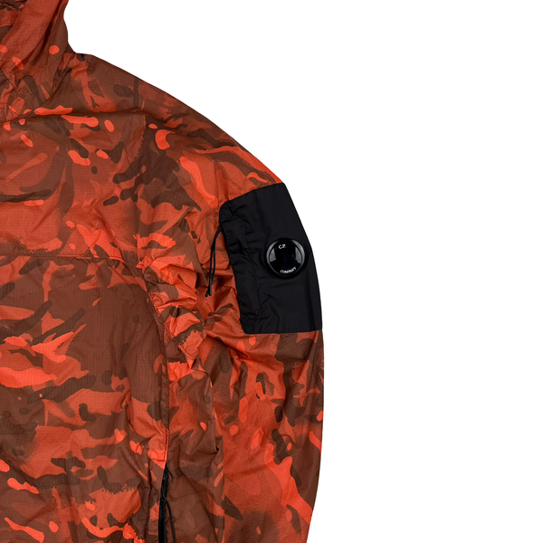 CP Company Red Re Print Camo Goggle Hooded Jacket - 3XL