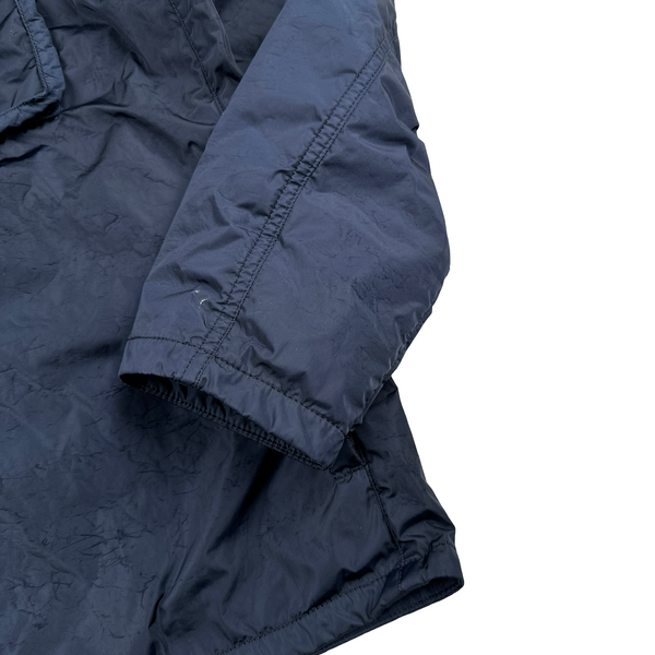 Stone Island 2015 Navy Lamy Flock Thick Nylon Jacket - XXL