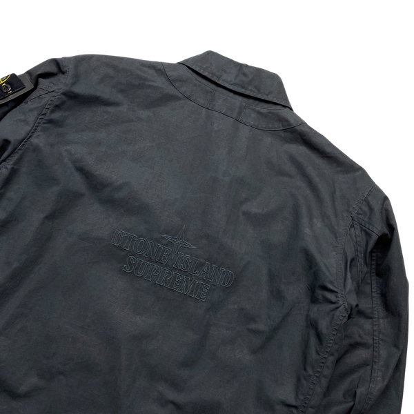 Supreme X Stone Island Reactive Ice Camo Ripstop Jacket - Small