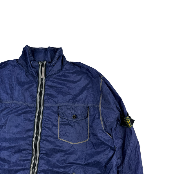Stone Island 1998 Vintage Reversible Cotton/Nylon Jacket - XL