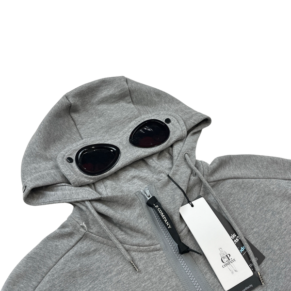 CP Company Goggle Hoodie Light Grey - XL