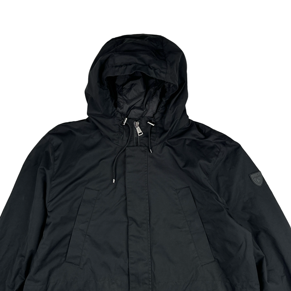 Ralph Lauren Polo Black Windproof Nylon Jacket - Large