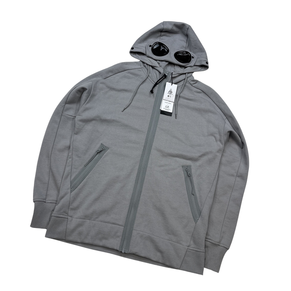 CP Company Stone Grey Lens Viewer Hoodie - Medium, Large, XXL, XS