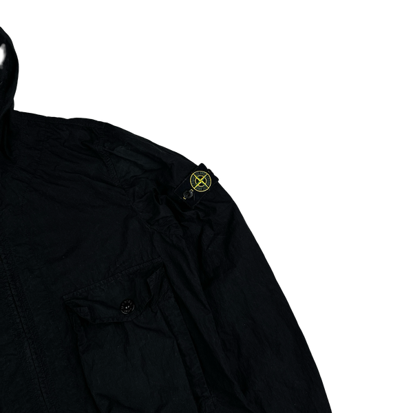 Stone Island 2020 Black Junior Lightweight Polycotton Jacket - Age 14