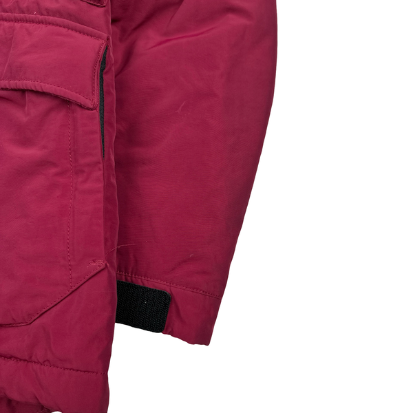 Stone Island 2018 Burgundy Micro Reps Primaloft Lined Jacket - Small