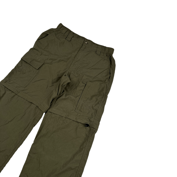 North Face Khaki Hiking Trousers / Shorts - Small
