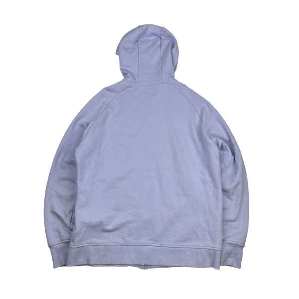 CP Company Lilac Cotton Goggle Hoodie - XL