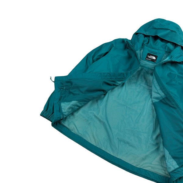 North Face Turquoise Dryvent Waterproof Jacket - Large