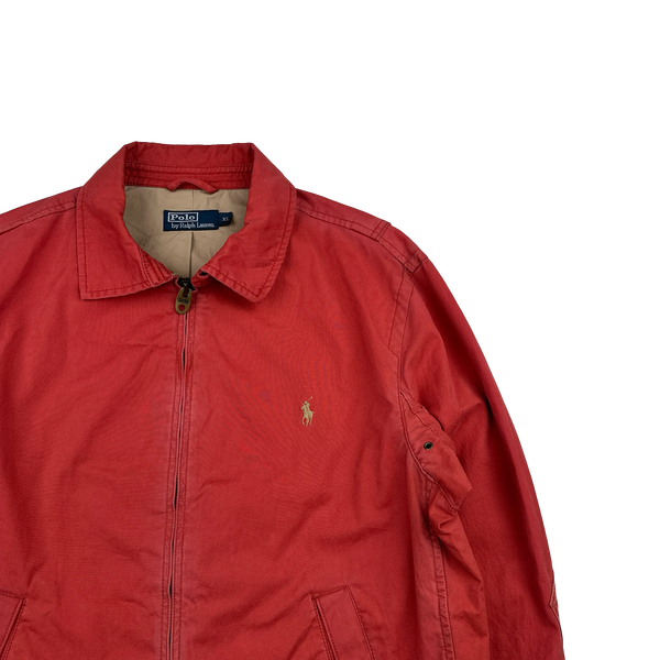 Ralph Lauren Red Harrington Lightweight Bomber Jacket - XL