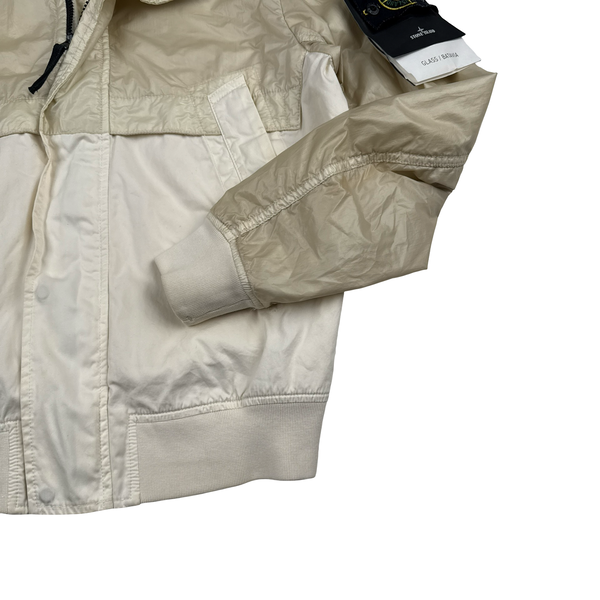 Stone Island Beige Glass Bativia Jacket - Medium