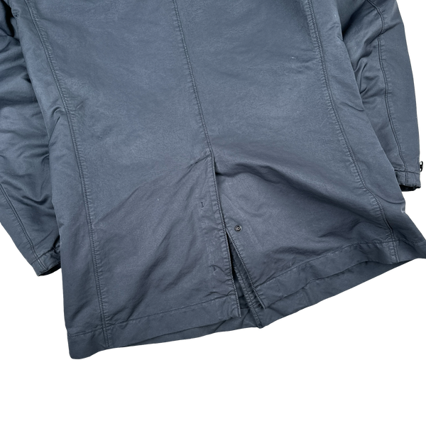 Stone Island 2017 Navy David TC Primaloft Lined Long Jacket - Medium