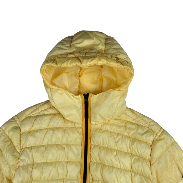 Stone Island 2018 Yellow Down Filled Puffer Jacket - XL