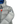 Load image into Gallery viewer, Palace 2024 White Matte Pertex Down Filled Blue Balaclava Puffer Jacket - Medium
