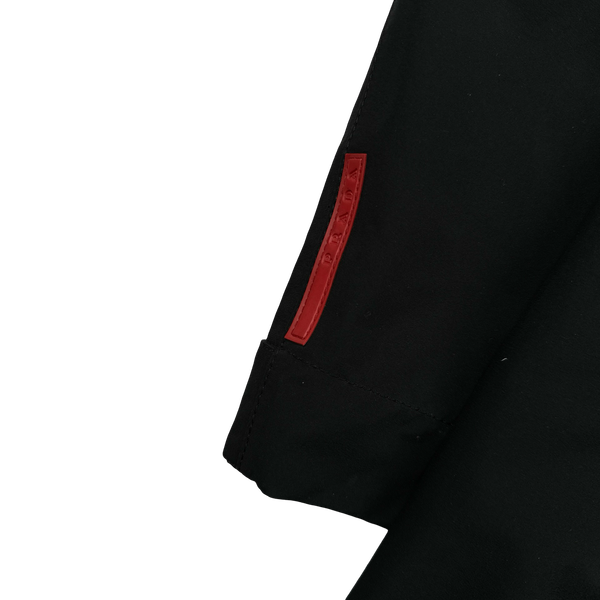 Prada Black Gore-Tex Red Tab Parka Jacket - 3XL